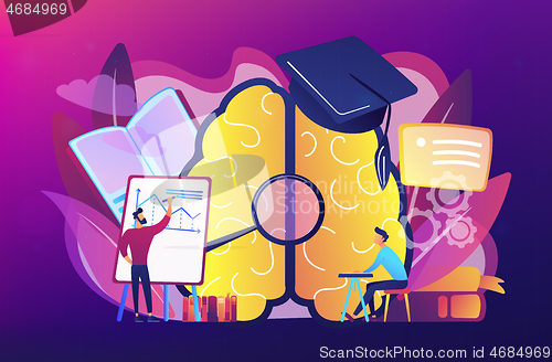 Image of Learning concept vector illustration.