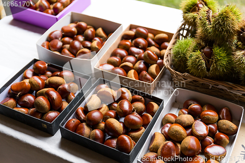 Image of Fresh chestnuts