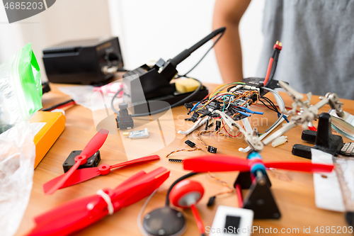 Image of Flying drone