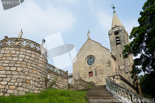 Image of Penha Church in Macao city