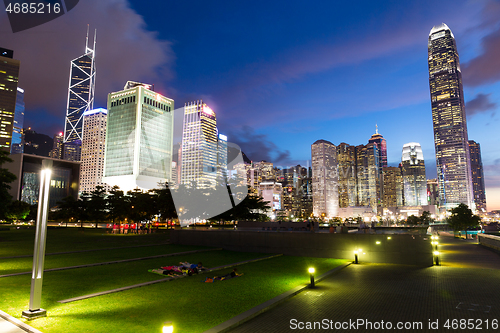 Image of Hong Kong skyline