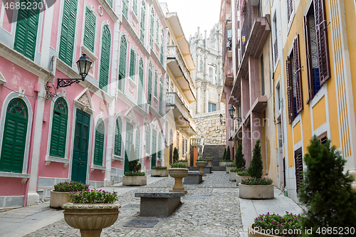 Image of Macau city old town