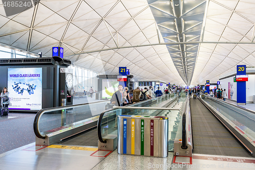 Image of Hong Kong international airport, Hong Kong, September 2016 -: Ch