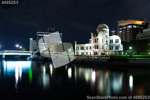 Image of Atomic Bomb Dome in Hiroshima city