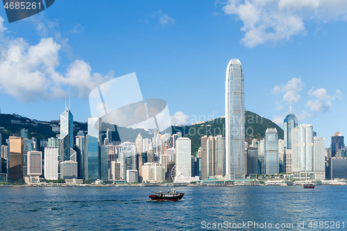 Image of Hong Kong skyline at day time