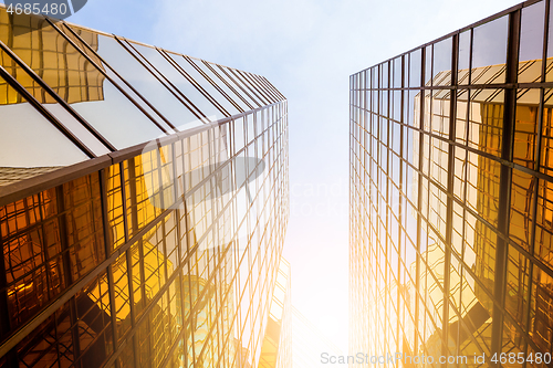 Image of Business building to the sky