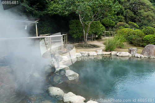 Image of Hot spring in beppu of Japan