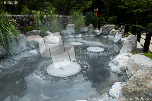 Image of Oniishibozu Hell at Beppu city