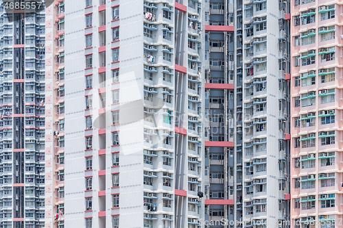 Image of Facade of a apartment building