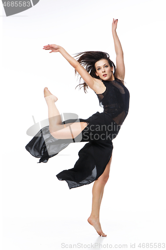 Image of Beautiful modern dancer girl