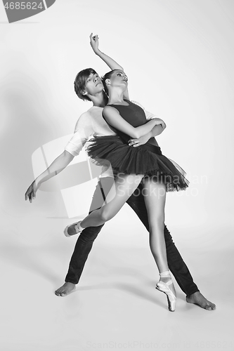 Image of beautiful ballet couple