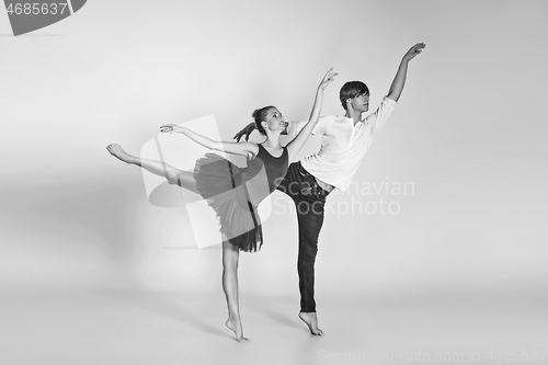 Image of beautiful ballet couple