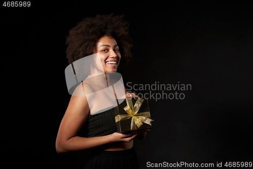 Image of Black Friday sale, gift, present, celebration concept.