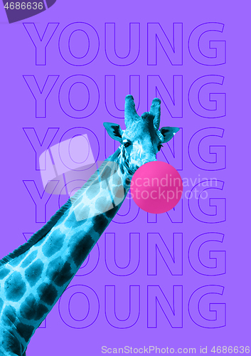 Image of Get high by being young. Modernity.