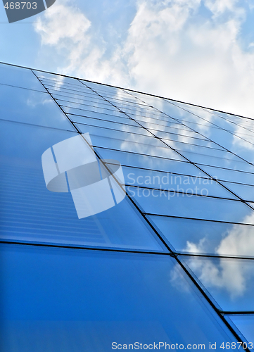 Image of Blue office building
