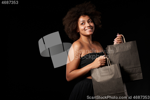 Image of Black Friday sale, gift, present, celebration concept.