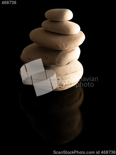 Image of Zen stones pile