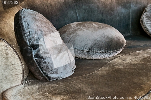 Image of Couch with pillows