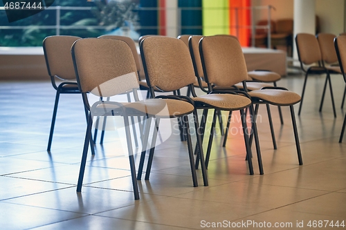 Image of Rows of Chairs