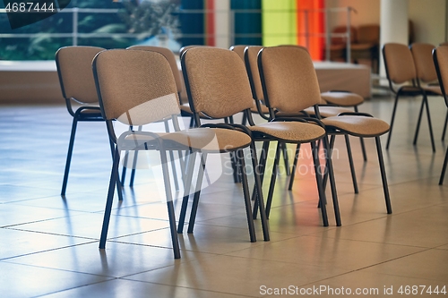 Image of Rows of Chairs