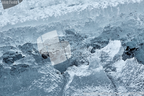 Image of Block of glacier ice