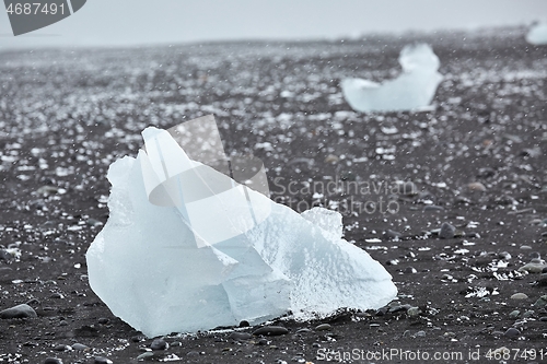 Image of Glacial lake in Iceland