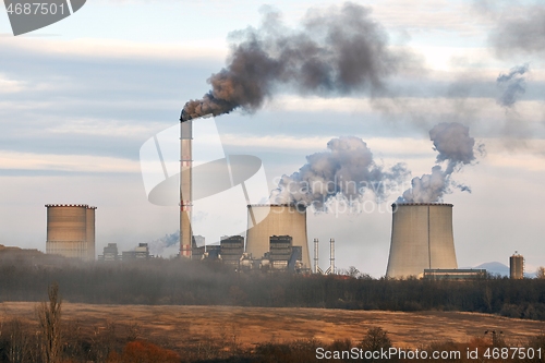 Image of Power Plant Smoke