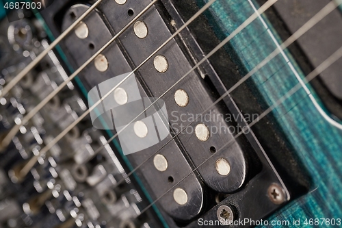 Image of Electric guitar pickup