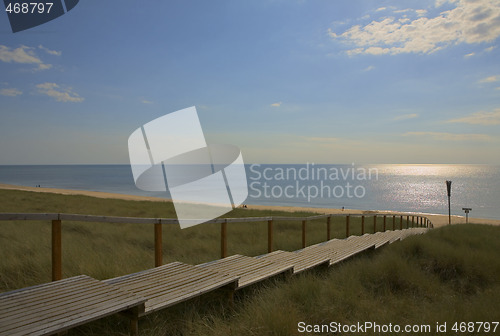 Image of Sunset at the beach