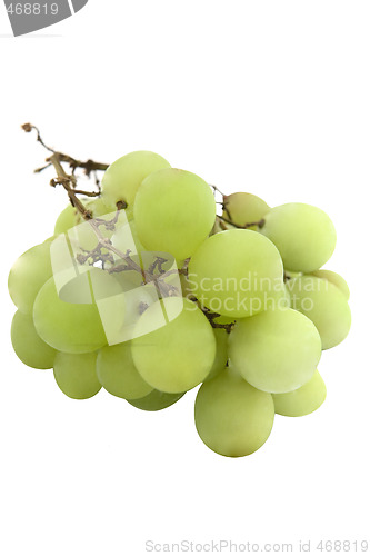 Image of Bunch of white grapes