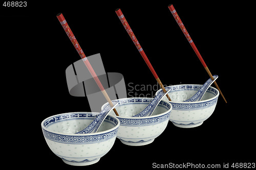 Image of Sushi serving bowls