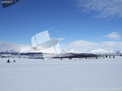 Image of Snowy mountains