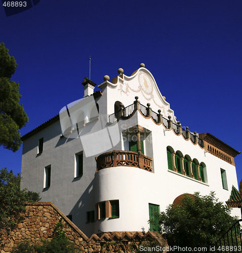 Image of House in Park Guell, Barcelona