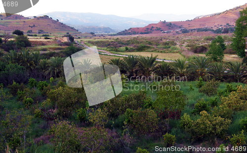 Image of Brown and green landscape. Cyprus