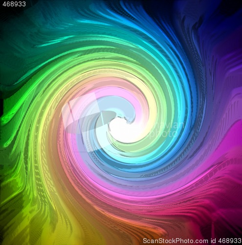 Image of color twirl background