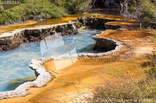 Image of volcanic activities at waimangu