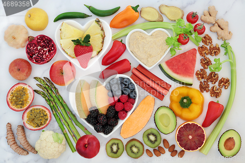 Image of Health Food for a Healthy Heart