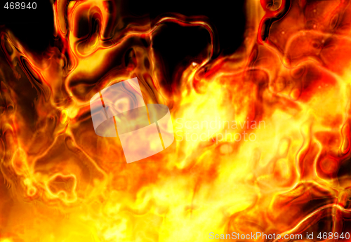Image of abstract fire background