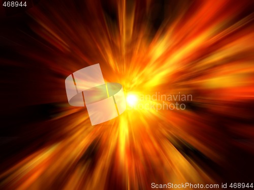 Image of abstract explosion background