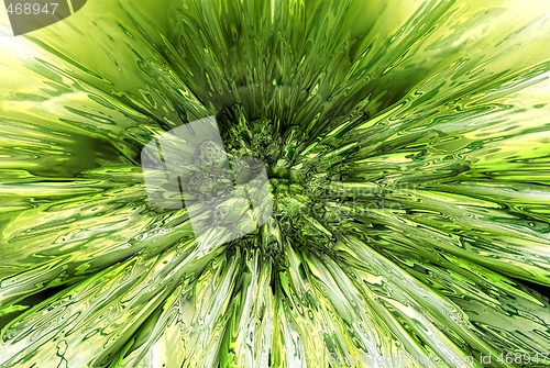 Image of abstract green background