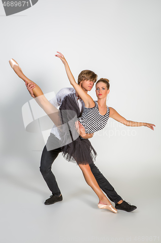 Image of beautiful ballet couple
