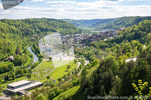 Image of panoramic view to Sulz Germany