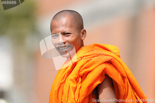 Image of monk in cambodia