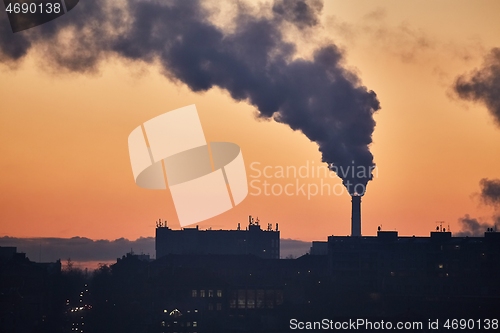 Image of Smoking power plant