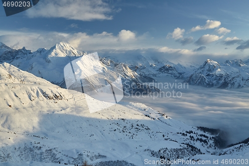 Image of Winter in the Alps, Paradiski