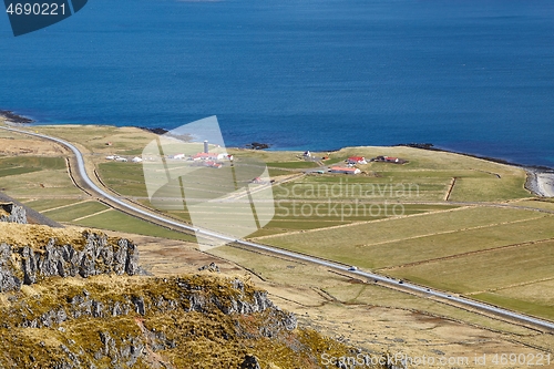 Image of Icelandic scenic landscape