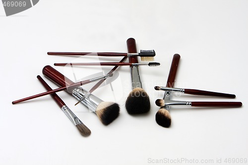 Image of Makeup brushes