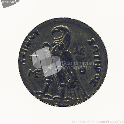 Image of Vintage Coin isolated