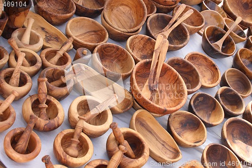 Image of wooden souvenirs