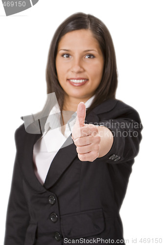 Image of Thumbs-up,left hand